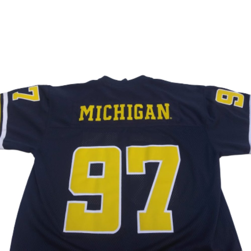 # 97 UNIVERSITY OF MICHIGAN FOOTBALL JERSEY XL NEW
